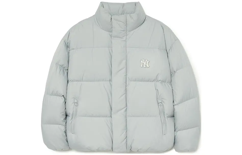 MLB Down Jackets Unisex Blue Stand Collar Moderate Other