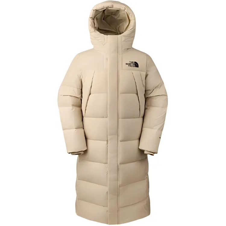 THE NORTH FACE Mountain Down Jacket Unisex Gravel Sand