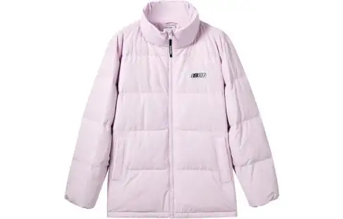Skechers Down Jackets Unisex Mist Purple/02PM Stand Collar Moderate Other