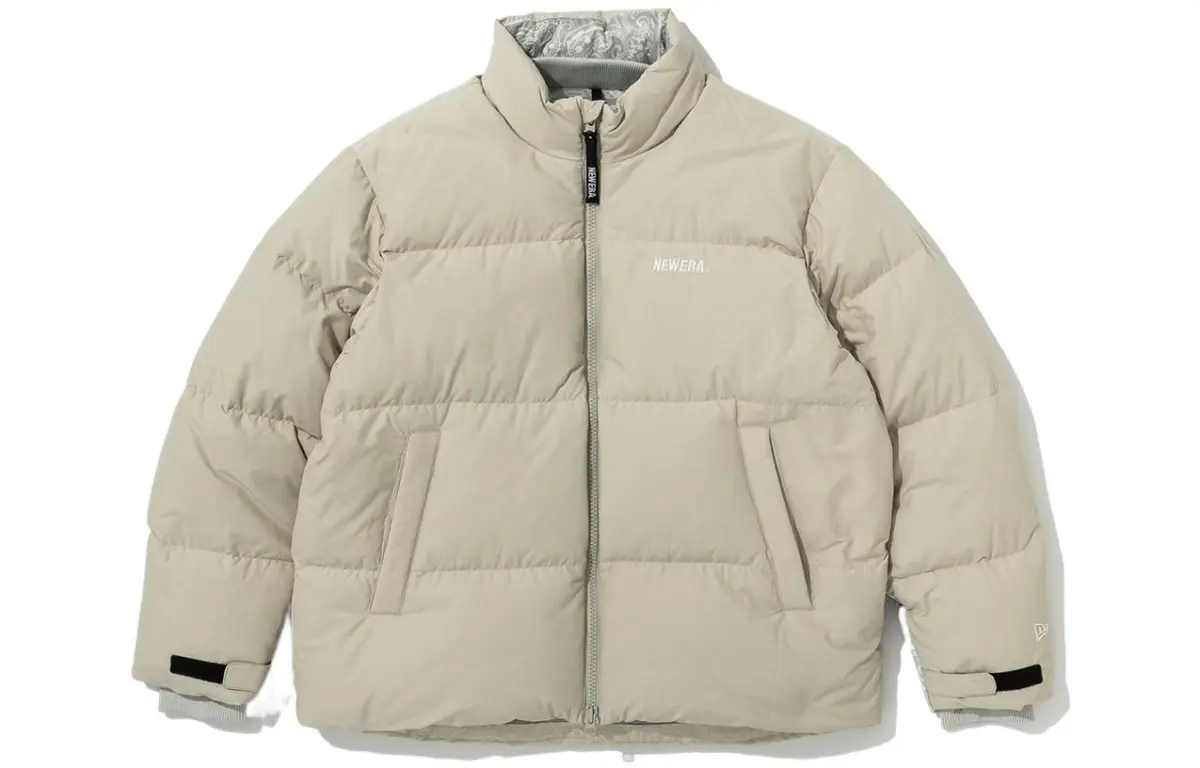 New Era Down Jacket Unisex Khaki