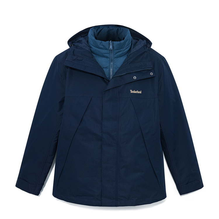Мужская куртка Timberland 3-in-1 Jacket (синяя)
