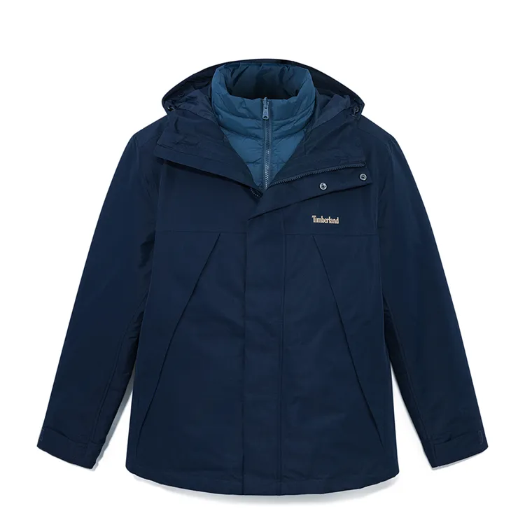 Timberland Waterproof And Windproof Windbreaker Jacket Men's Dark Sapphire