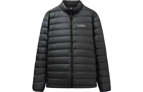 ANTA Down Jackets Men's Black Stand Collar Lightweight Other