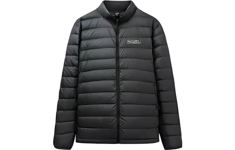 ANTA Down Jackets Men's Black Stand Collar Lightweight Other