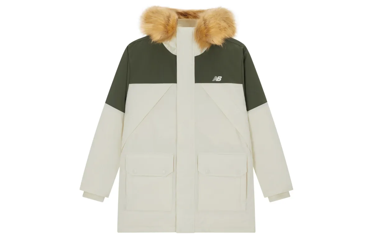 New Balance Down Jacket Unisex White Green