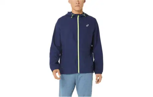 ASICS PR LYTE Jackets Men's Blue Hooded Moderate Other
