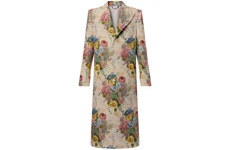 LOUIS VUITTON Coat Men's Multicolor