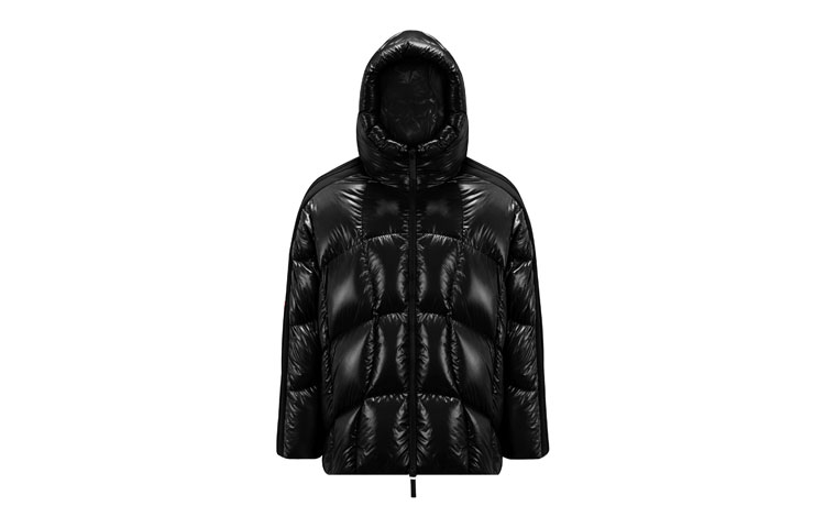 Пуховик MONCLER GENIUS × adidas originals FW23 Logo (черный)