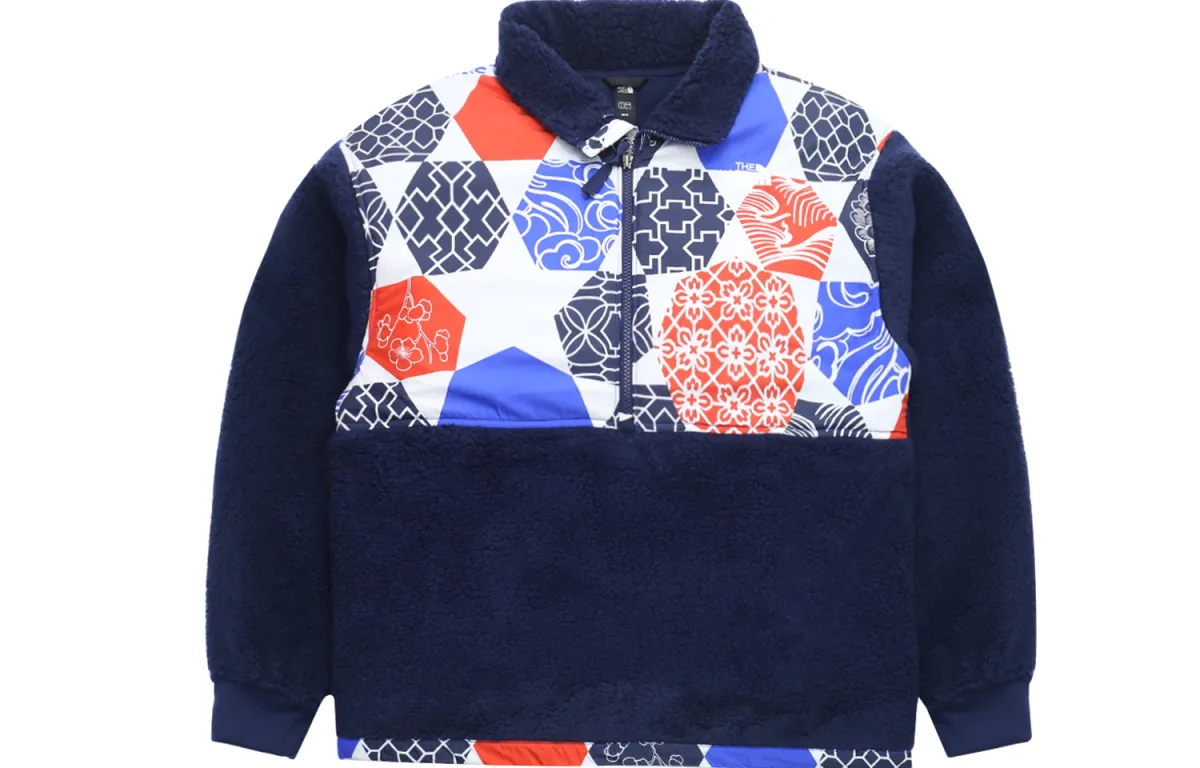 THE NORTH FACE Winter Olympics Limited Collection Velvet feel Coat Unisex Blue