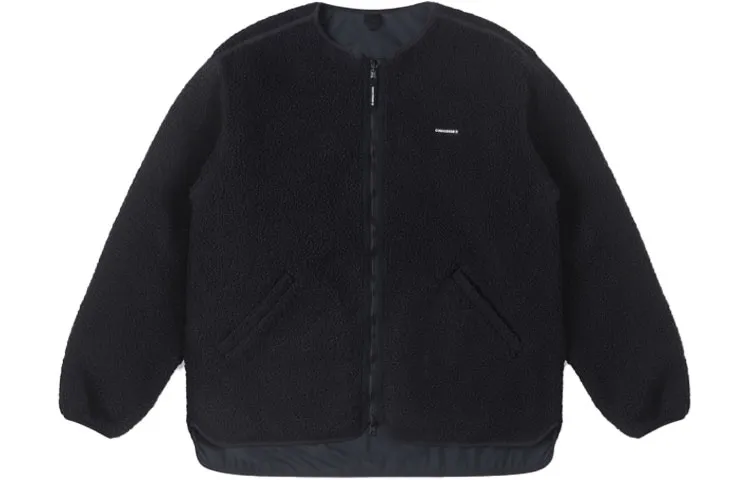 Converse Jackets Men's Black Crew Neck Moderate Other
