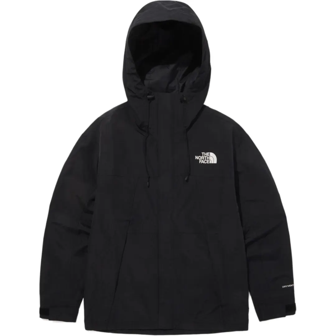 THE NORTH FACE Dryvent Waterproof And Windproof Windbreaker Jacket Unisex Black