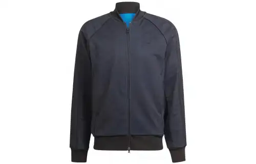 Adidas Originals SST Jackets Men's Black Baseball Collar Moderate Other