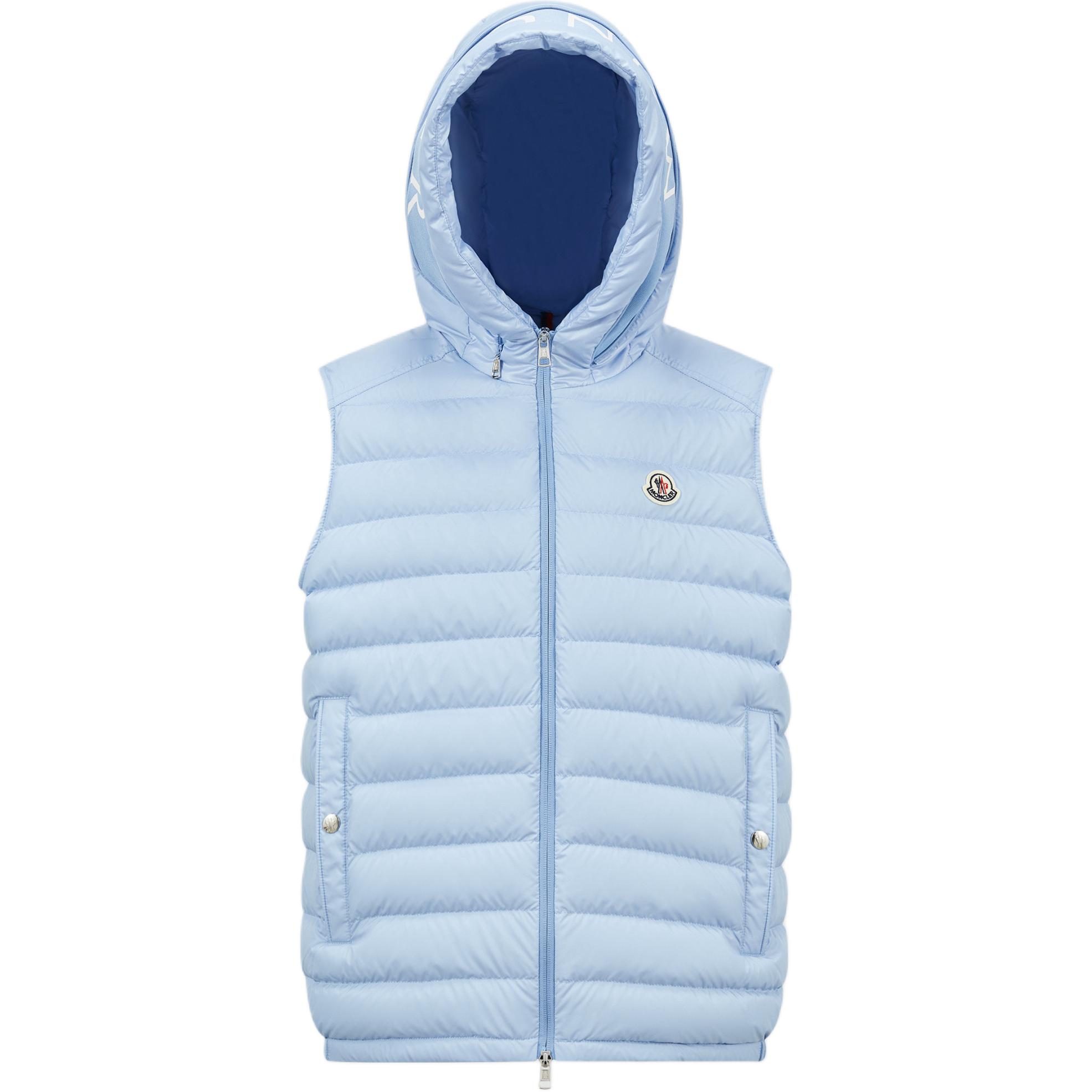 Мужской жилет Moncler Bourget (светло-синий)