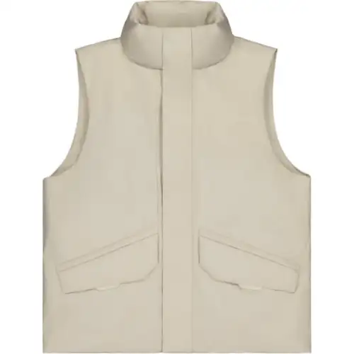 New Balance NB Grey FW24 Dermiza Vest Unisex Gray