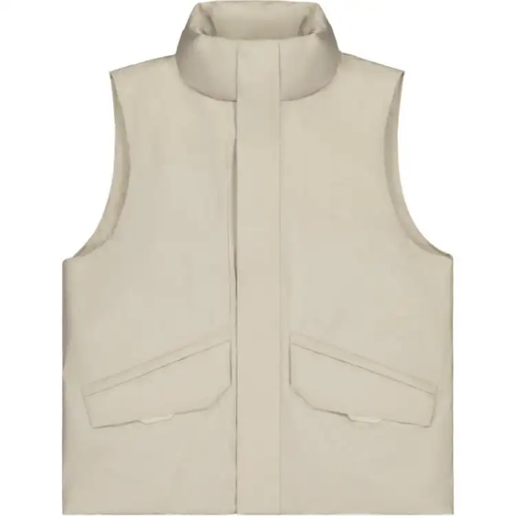 New Balance NB Grey FW24 Dermiza Vest Unisex Gray