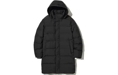 UNIQLO Down Jackets Men's Black Thickened Down Coat