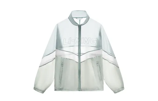 Li Ning Sports Life Collection Sun Protection Clothing Unisex Microcrystalline Gray