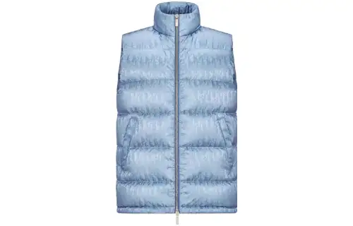 DIOR Down Vests Men's Stand Collar Thickened Other