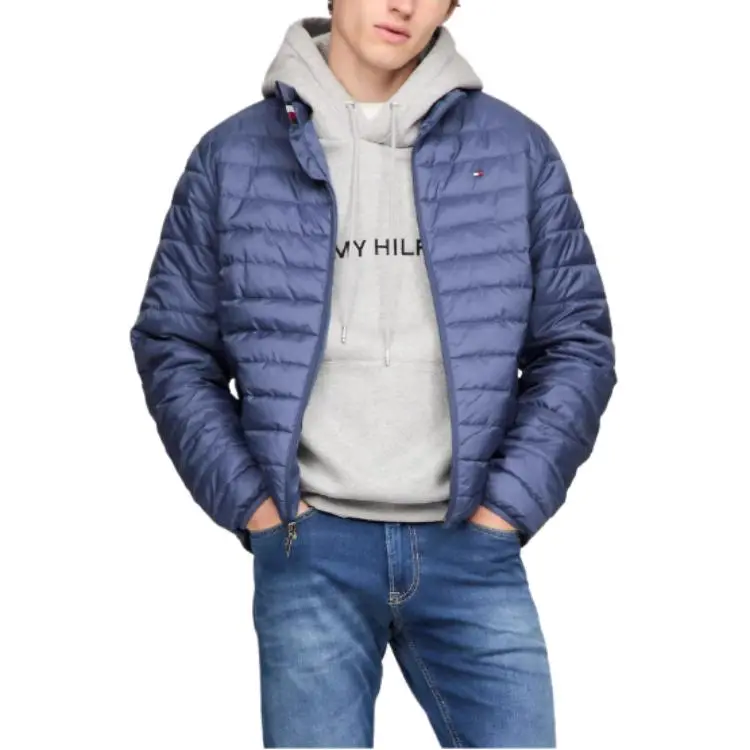 Tommy Hilfiger Puffer Jacket Men's Haze Blue