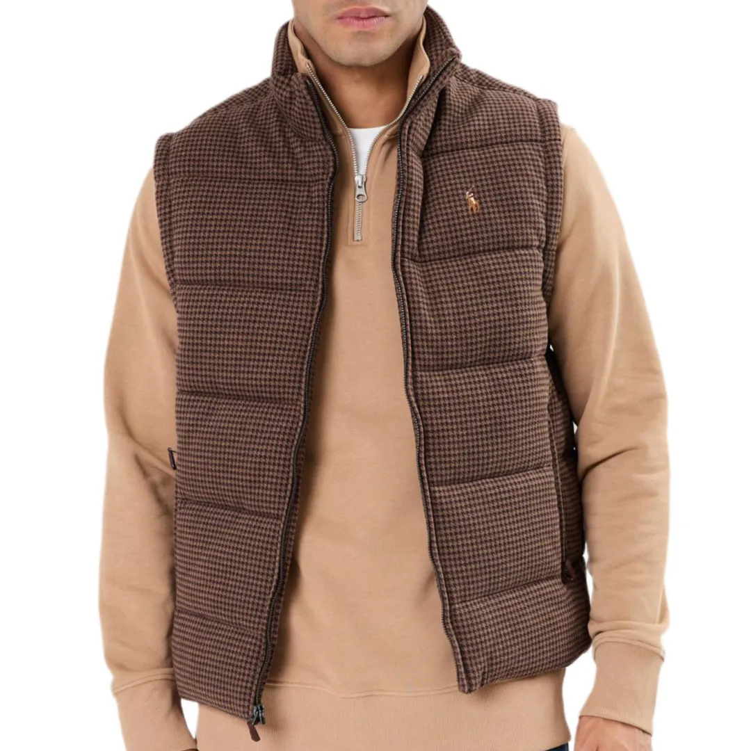 Polo Ralph Lauren FW24 Vest Men's Brown