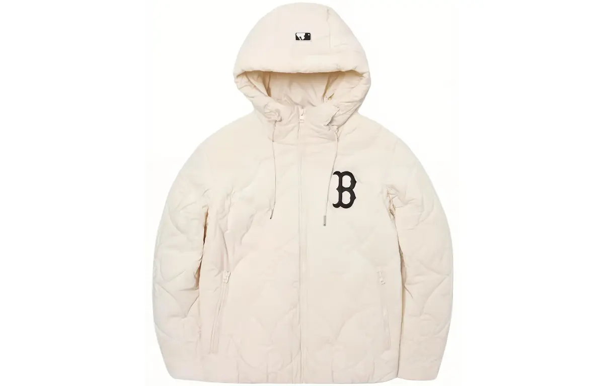 MLB Boston Red Sox Puffer Jacket Unisex White