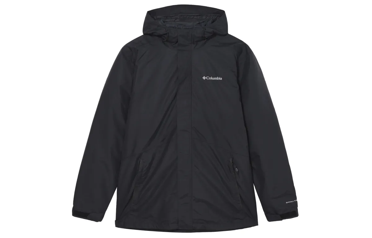 Columbia Hiking Commute Windbreaker Jacket Men's Black
