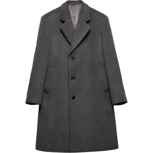 Prada single-breasted wool coat