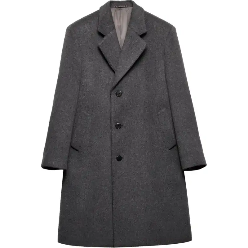 Prada single-breasted wool coat