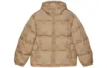 GUCCI Jumbo Gg Jacquard Canvas Down Hooded Jacket