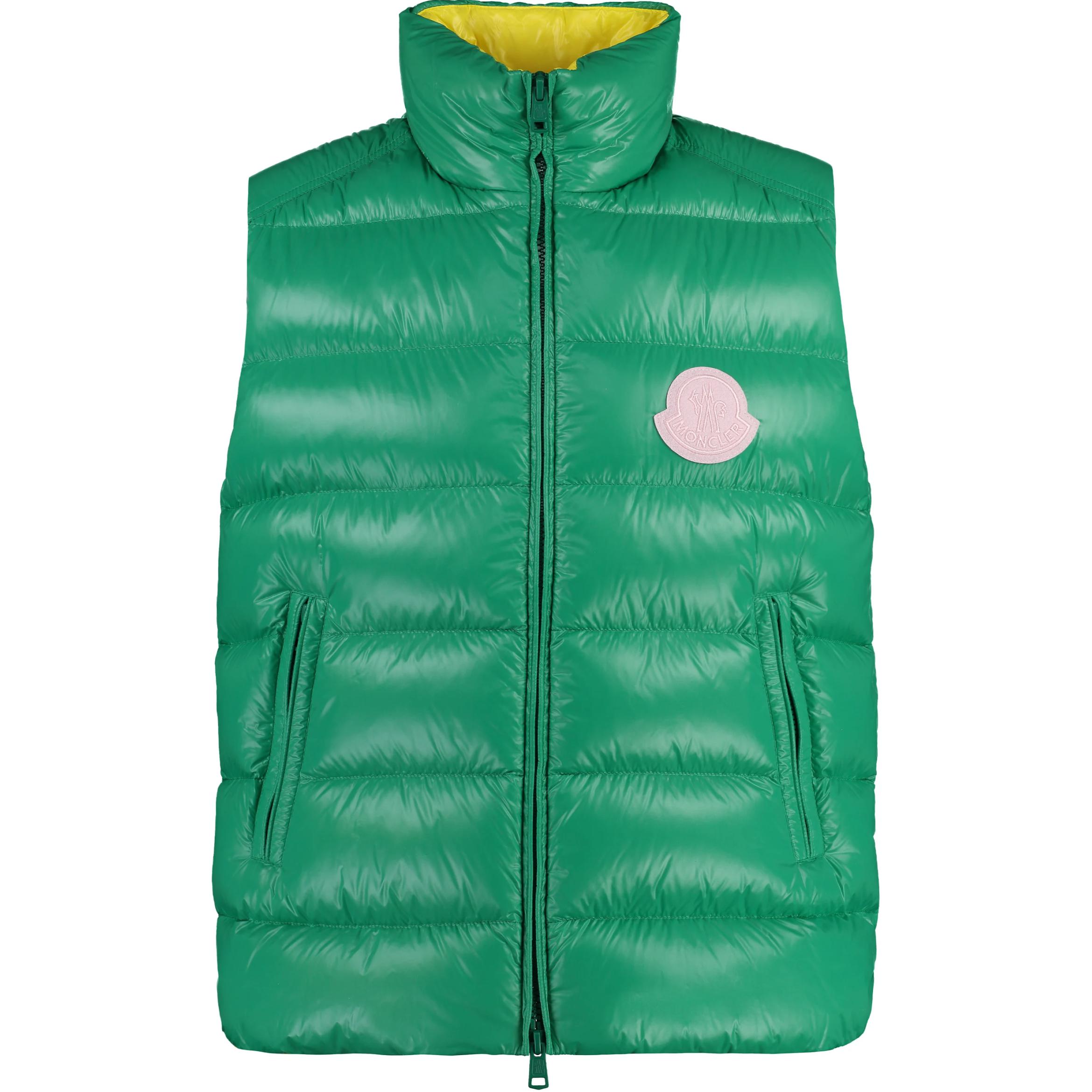 Мужской жилет Moncler PARKE (зеленый)