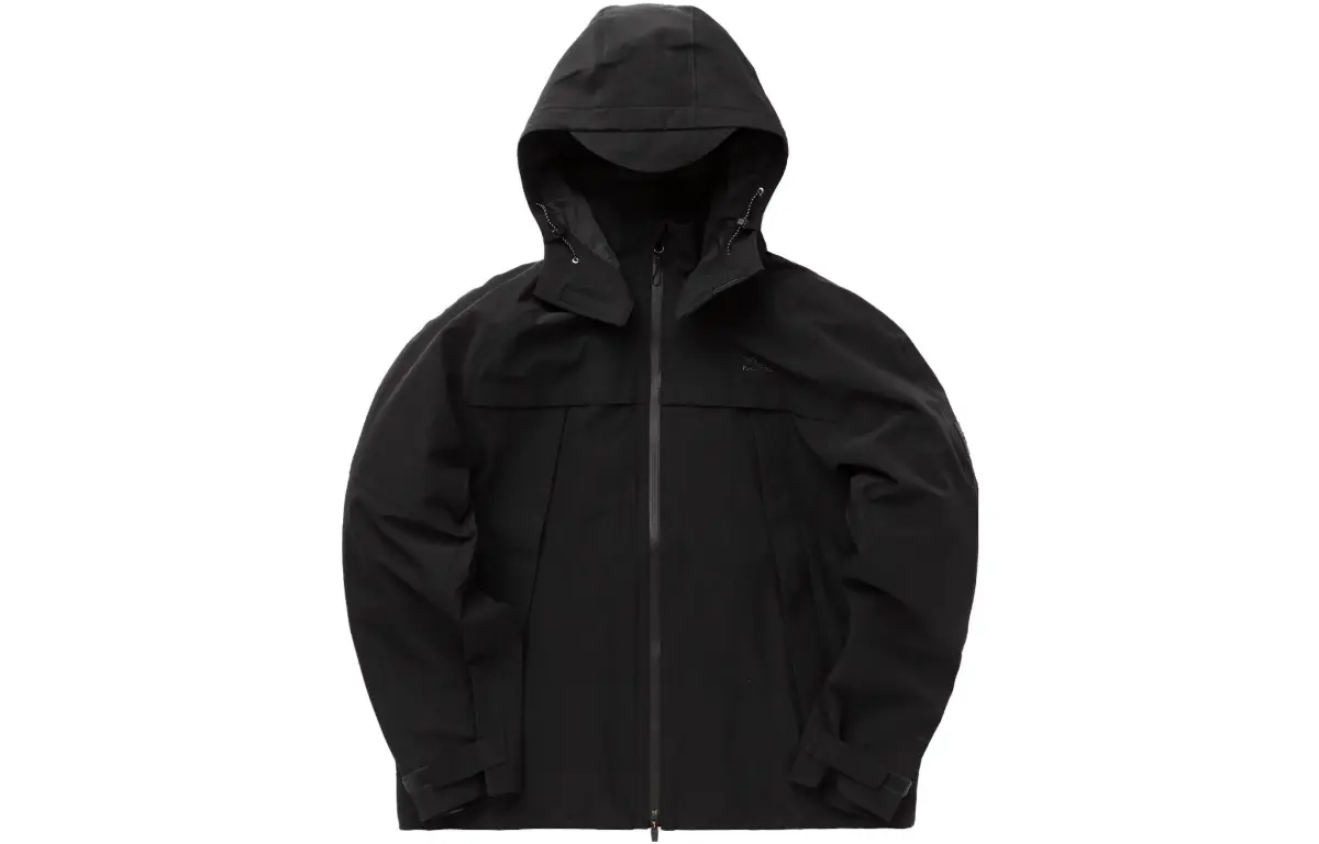 THE NORTH FACE Jackets Men's Black Hooded (Non-detachable) Moderate Straight Fit