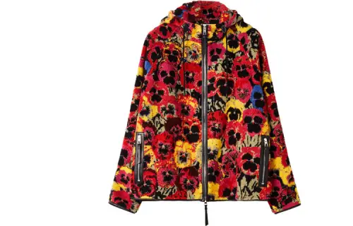 LOEWE Velvet Jackets Men's Multicolor Hooded Moderate
