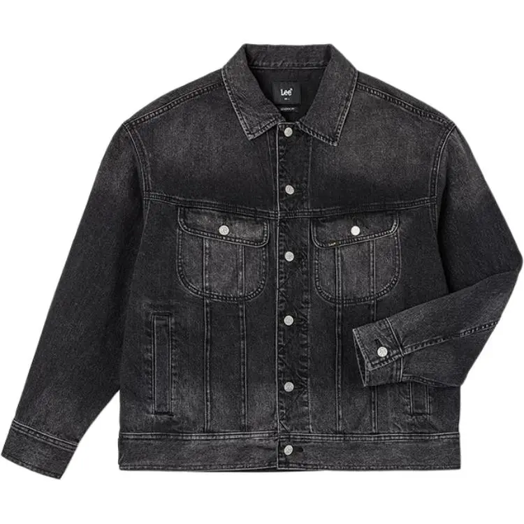 Lee Denim Jacket Men's Black Gray