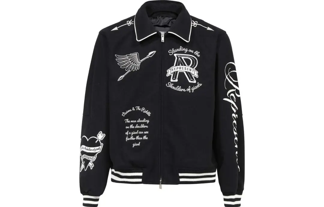 REPRESENT Cherub Wool Varsity Jacket