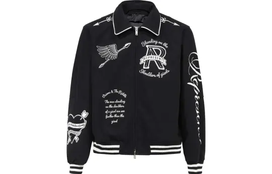 REPRESENT Cherub Wool Varsity Jacket