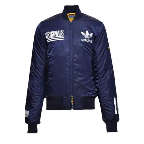 Adidas Originals Puffer Jacket Men's Blue