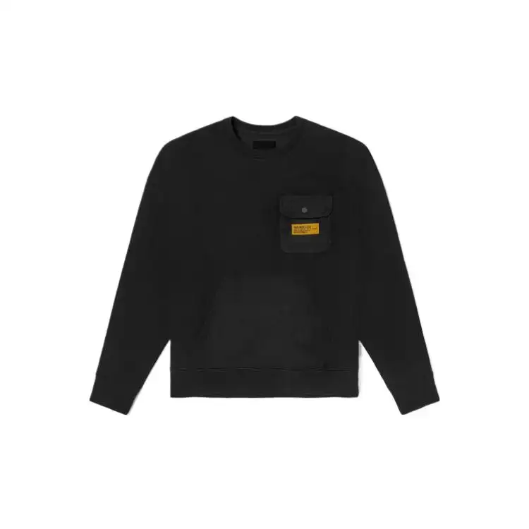 Vans Sweatshirts Men's Black Crew Neck Moderate Regular