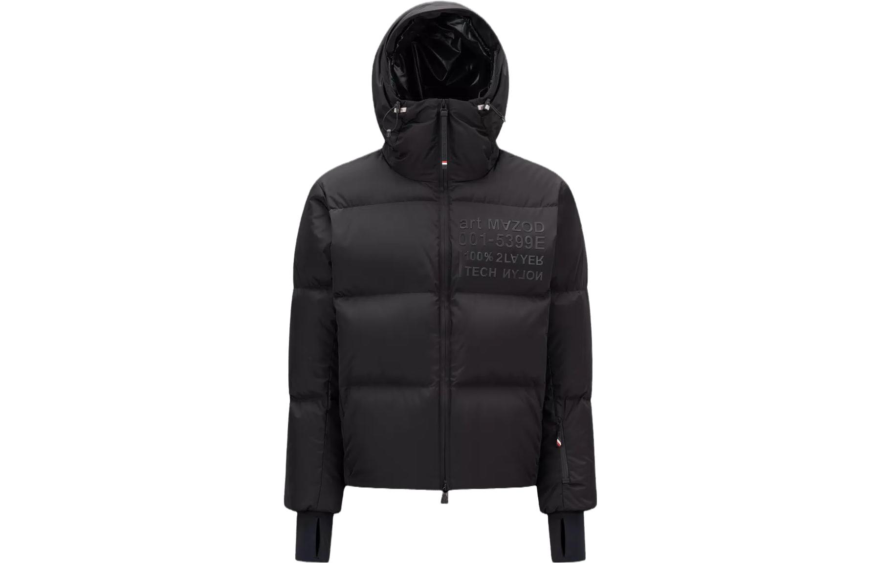 Мужская куртка Moncler Grenoble Mazod Short Down Jacket (черная)