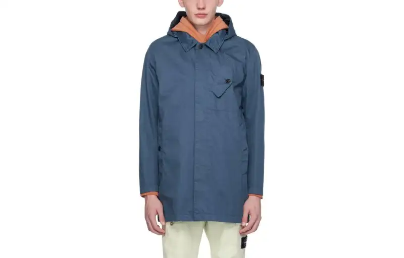 STONE ISLAND Coat Men's Dark Blue