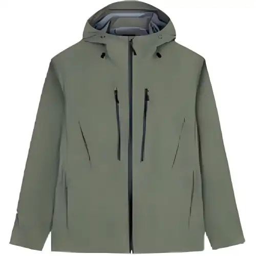 Anta Waterproof And Breathable Windbreaker Jacket Men's Green Kiwi