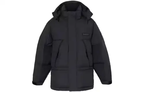 Timberland Coats Men's Black Hooded Moderate
