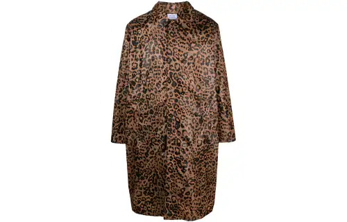 Vetements Coats Unisex Brown Lapel Moderate