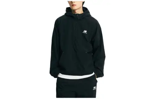 New Balance Jackets Unisex Black Hooded Moderate Other