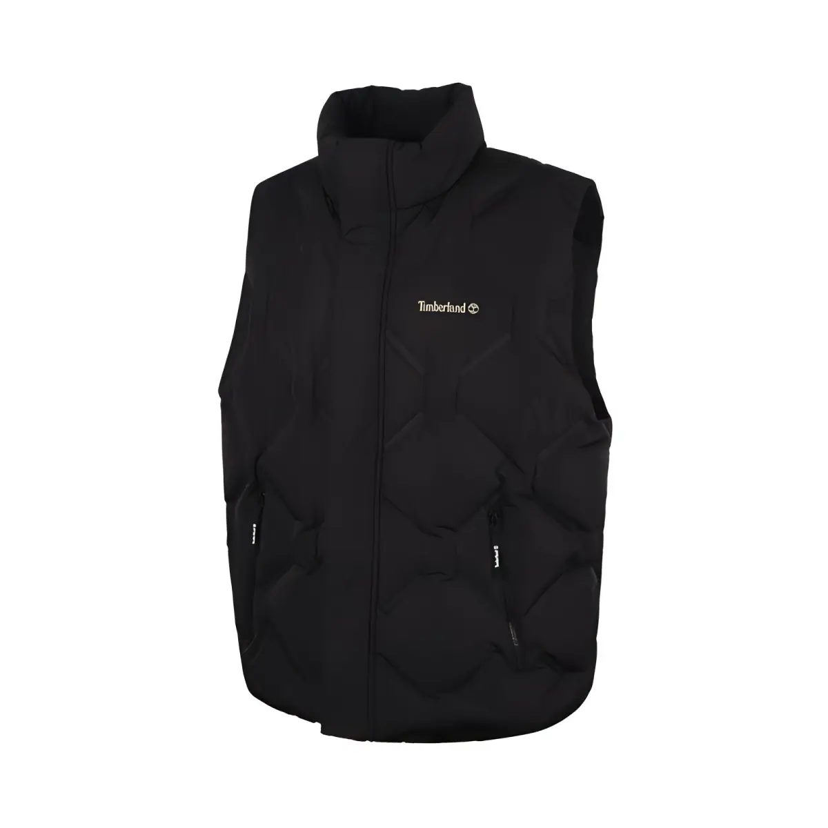 Timberland Vests Men's Black-001 Stand Collar Moderate Other