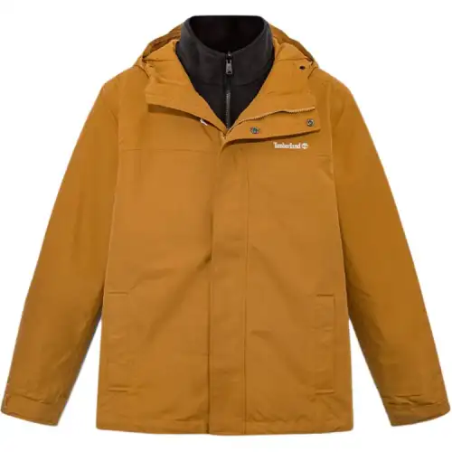 Timberland Urban Outdoors Outdoor Hiking Waterproof And Breathable Windbreaker Jacket Men's Wheat