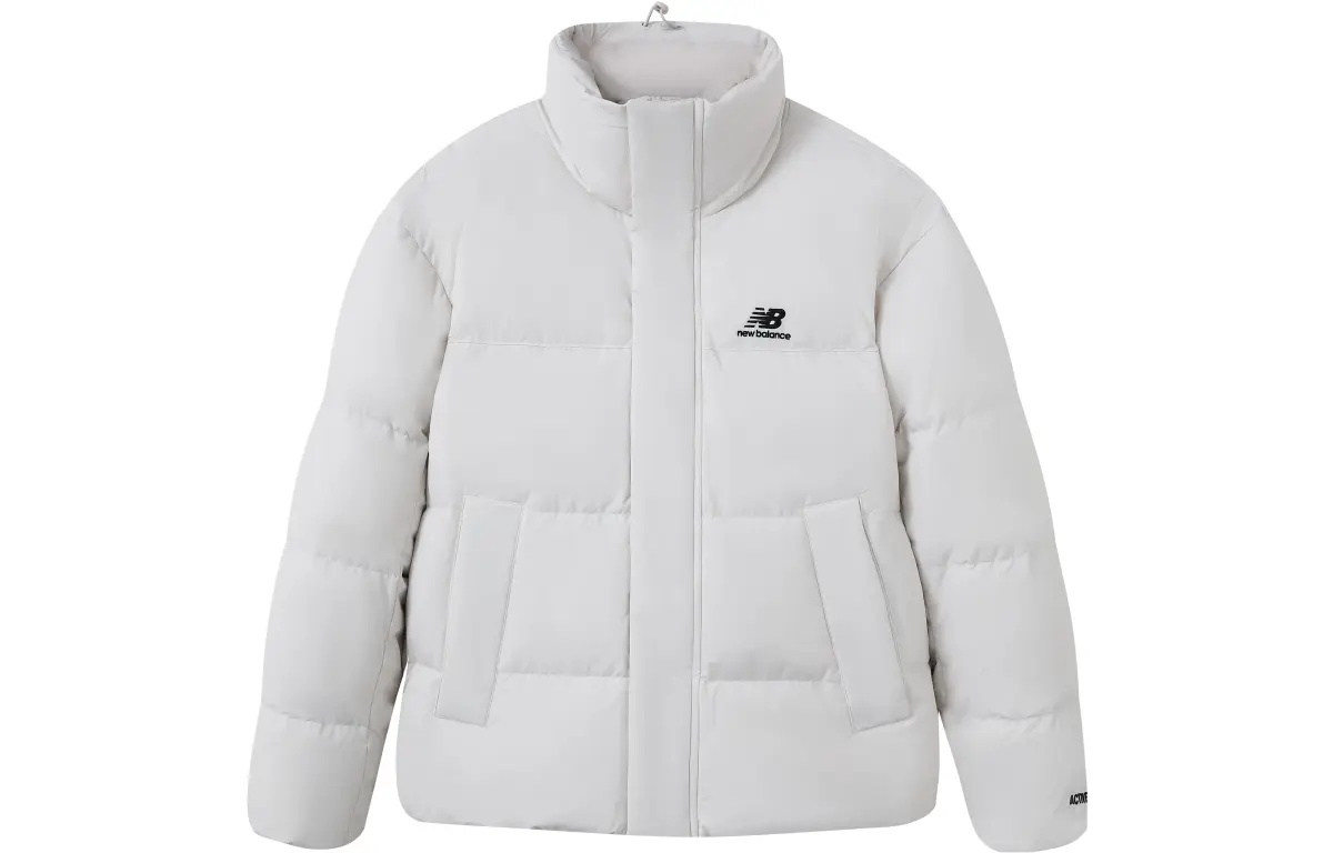 New Balance Down Jacket Men's Cream White