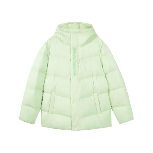 Skechers Down Jacket Unisex Light Grass Green