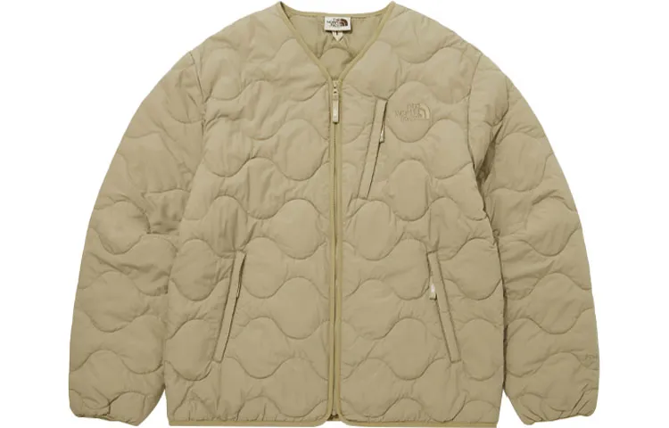 THE NORTH FACE Puffer Jacket Unisex Khaki Brown