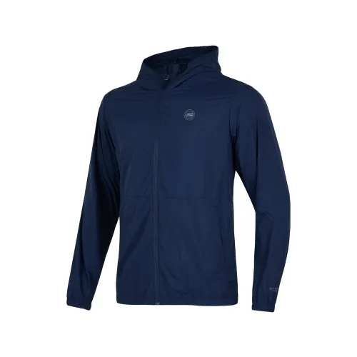 Skechers SS24 Sun Protection Clothing Men's Marine Collegiate Blue