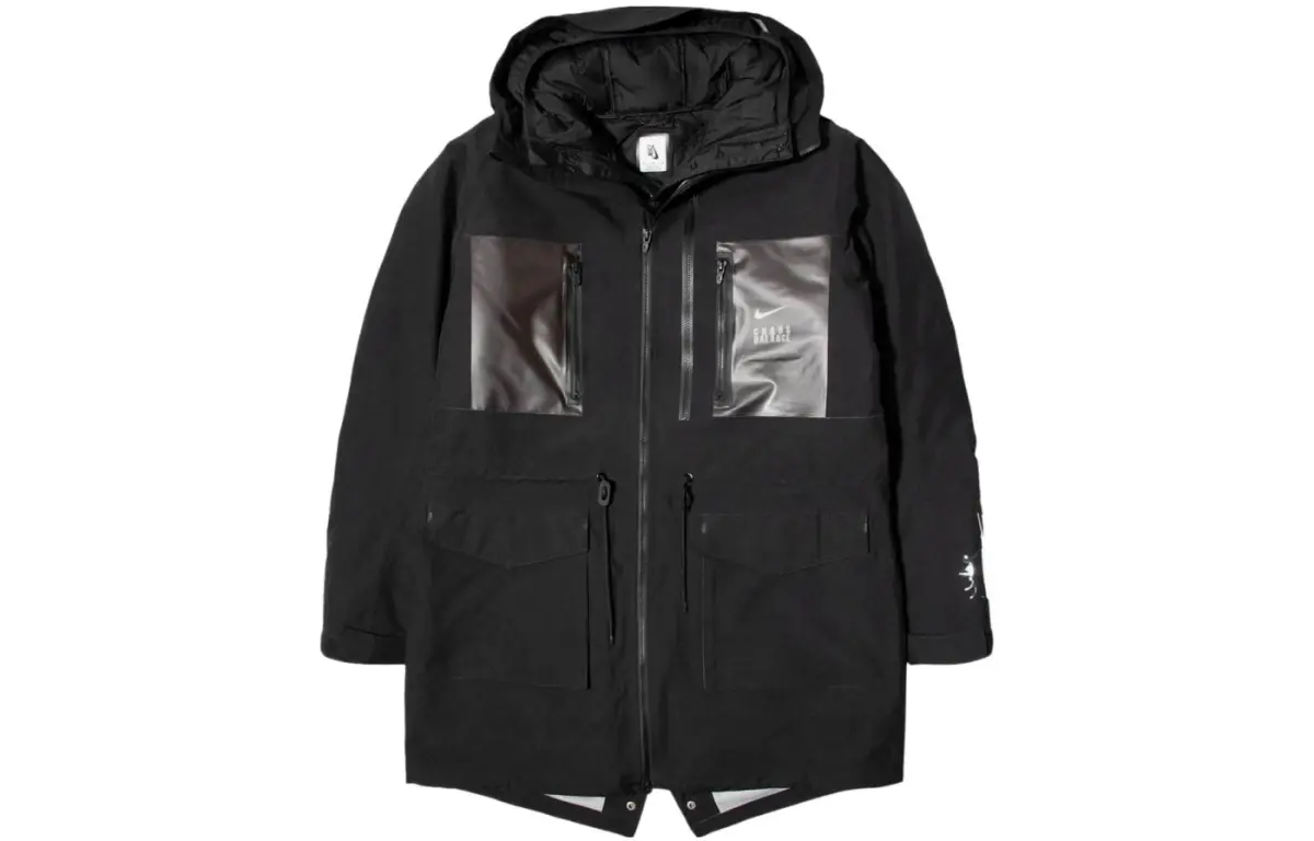 Nike Jackets Men's Black Hooded Moderate Other